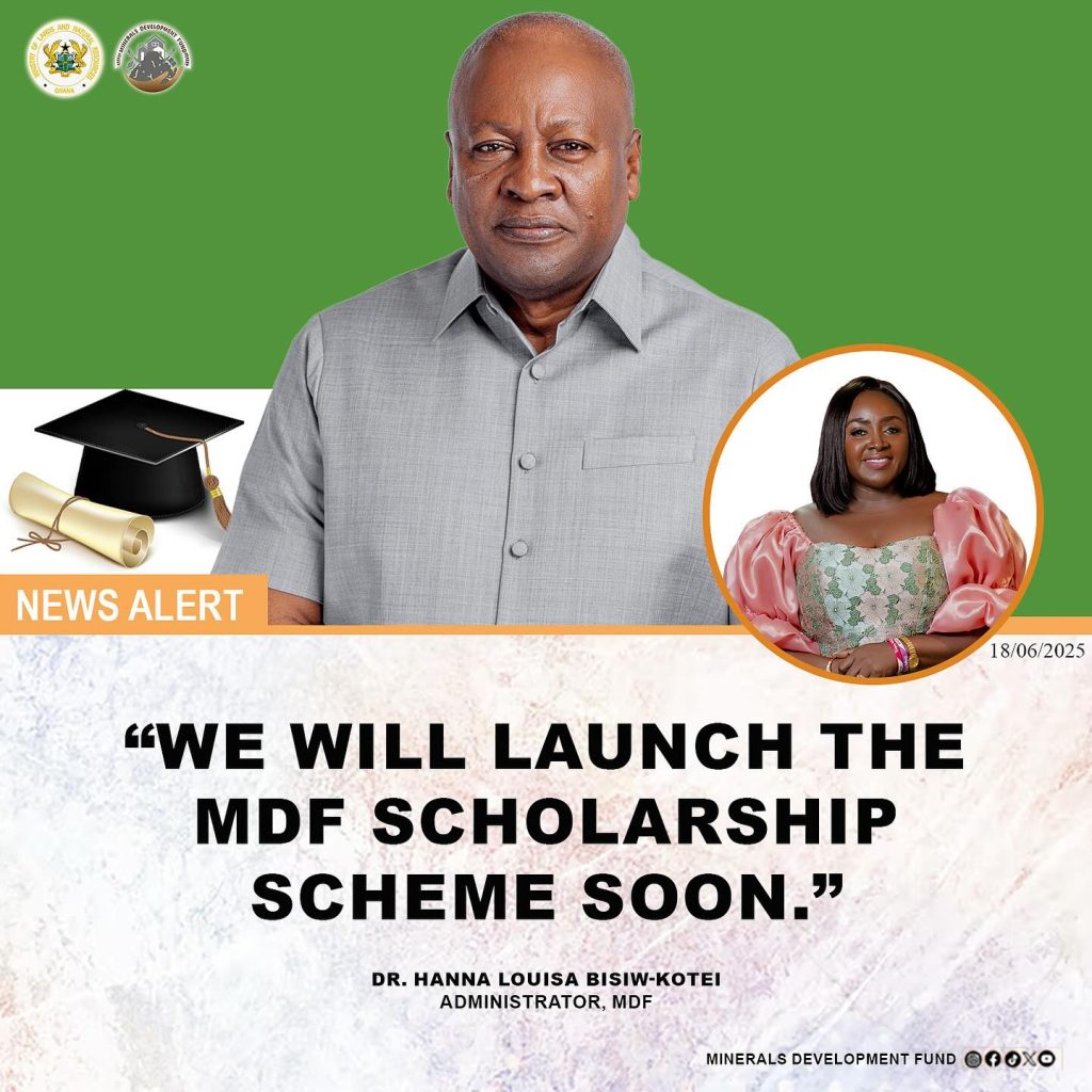 MDF will soon launch its Scholarship Scheme to support bright and deserving students from mining communities across Ghana.