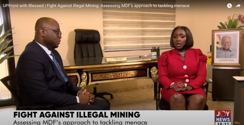 UPFront with Blessed | Fight Against Illegal Mining: Assessing MDF's approach to tackling menace